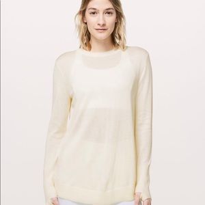 NWT Lululemon Still at Ease Pullover Sweater